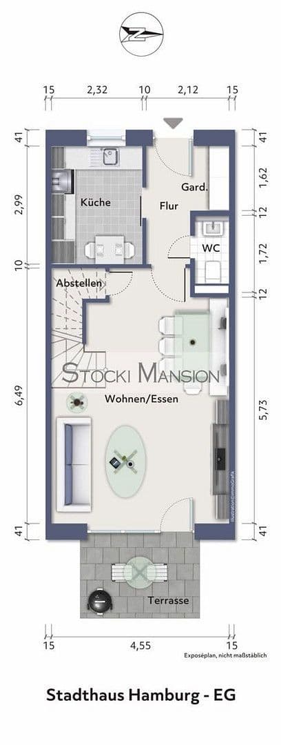 house to rent, 111 m², Hamburg, Hamburg house to rent, 111 m², Hamburg, Hamburg
