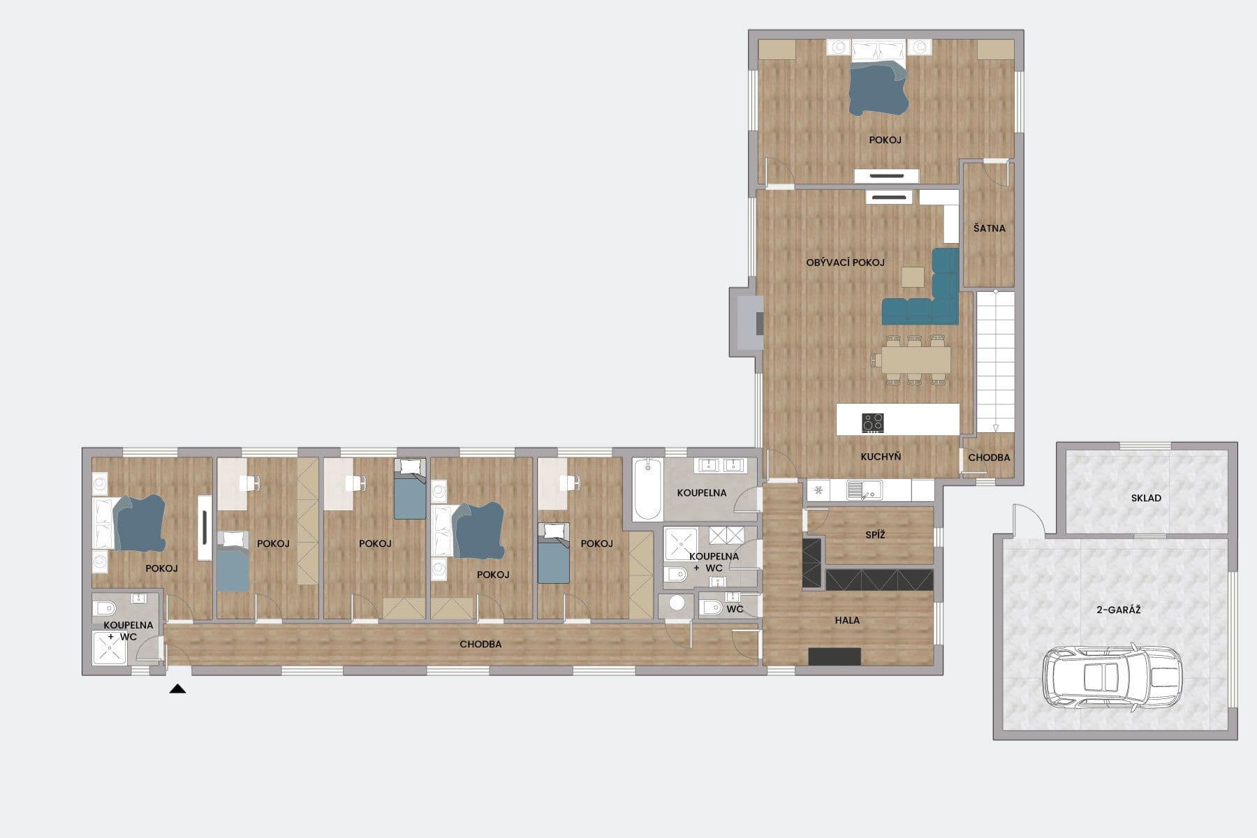 non-residential property for sale, 1,304 m², Ve Stráži, Psáry, Středočeský Region non-residential property for sale, 1,304 m², Ve Stráži, Psáry, Středočeský Region