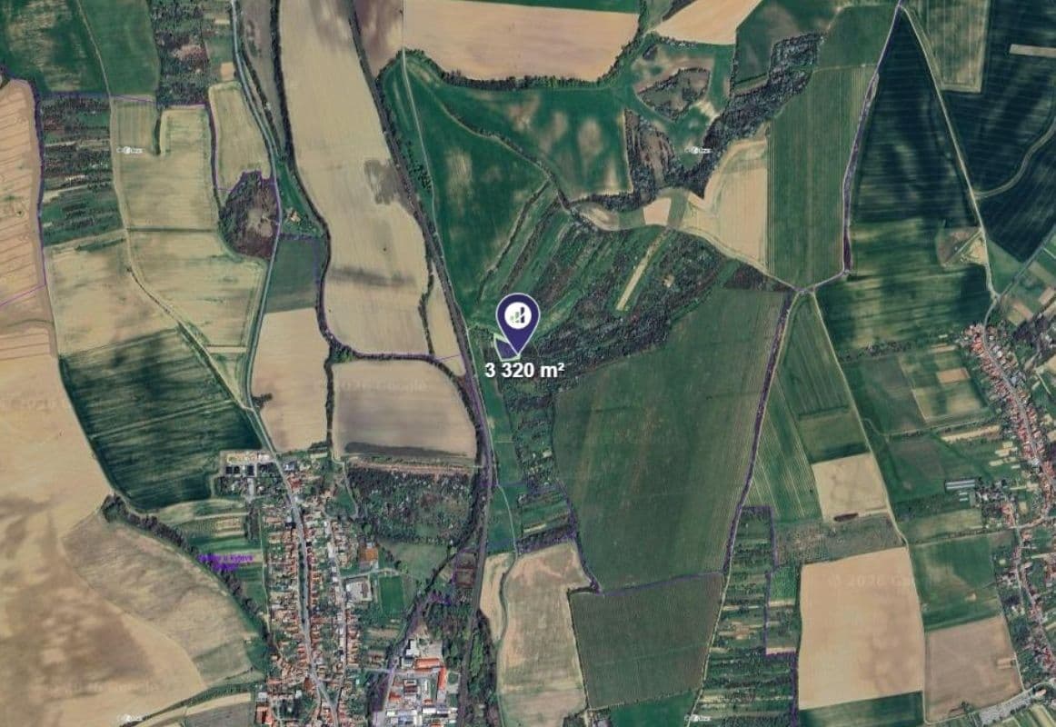 plot for sale, 3,320 m², Kyjov, Jihomoravský Region plot for sale, 3,320 m², Kyjov, Jihomoravský Region
