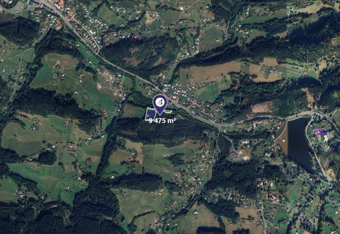 plot for sale, 9,475 m², Horní Bečva, Zlínský Region plot for sale, 9,475 m², Horní Bečva, Zlínský Region