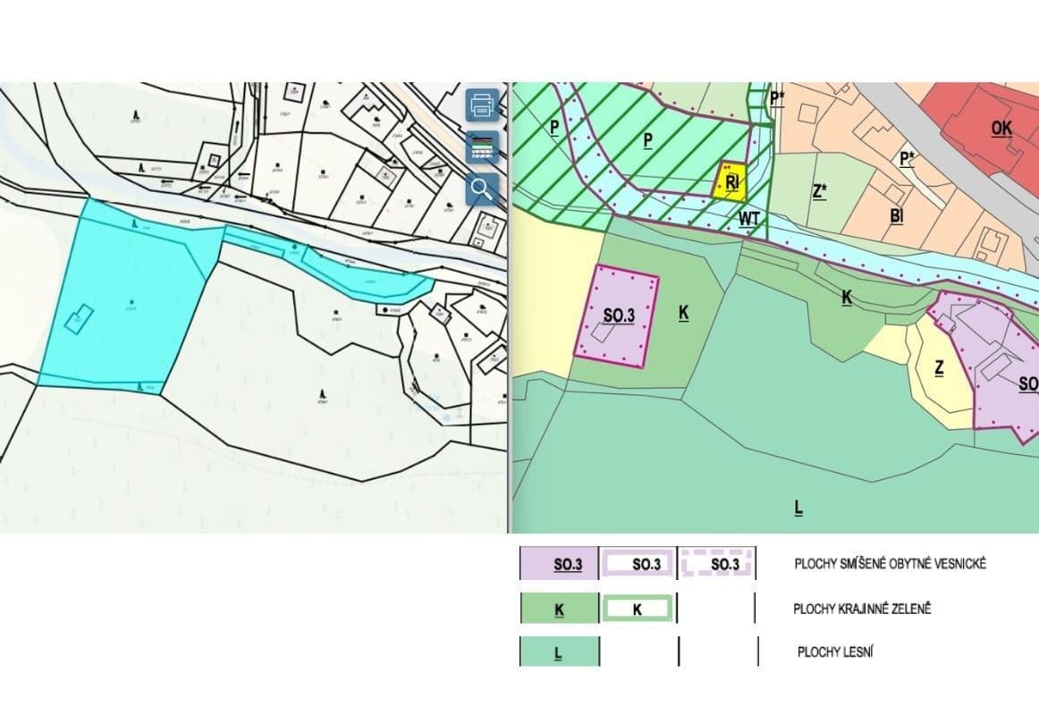 plot for sale, 9,475 m², Horní Bečva, Zlínský Region plot for sale, 9,475 m², Horní Bečva, Zlínský Region