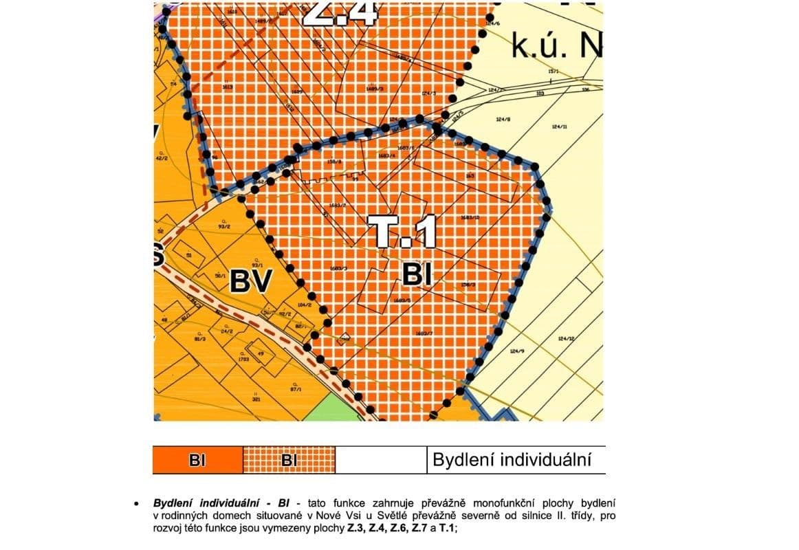 plot for sale, 4,203 m², Nová Ves u Světlé, Vysočina Region plot for sale, 4,203 m², Nová Ves u Světlé, Vysočina Region