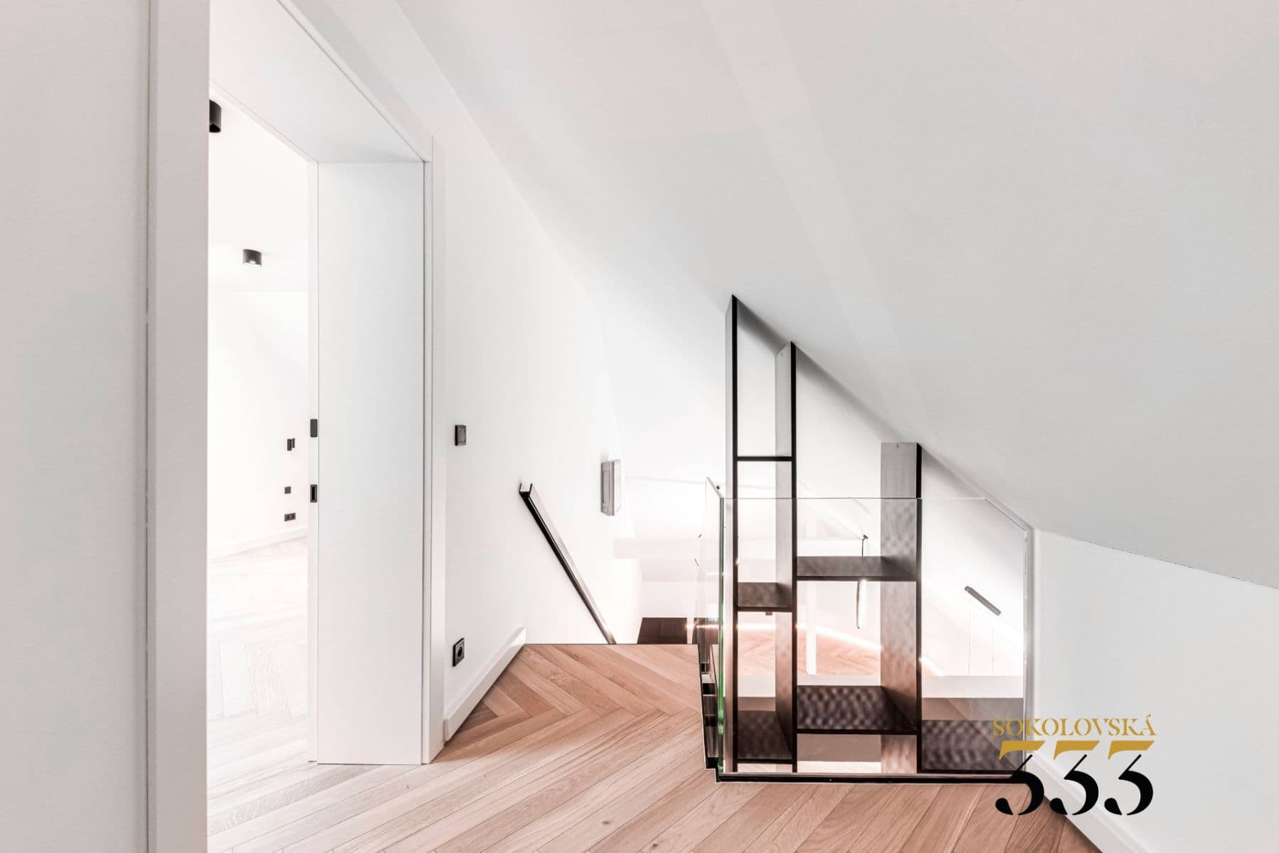 3 bedroom with open-plan kitchen flat for sale, 159 m², Sokolovská, Prague, Prague 3 bedroom with open-plan kitchen flat for sale, 159 m², Sokolovská, Prague, Prague