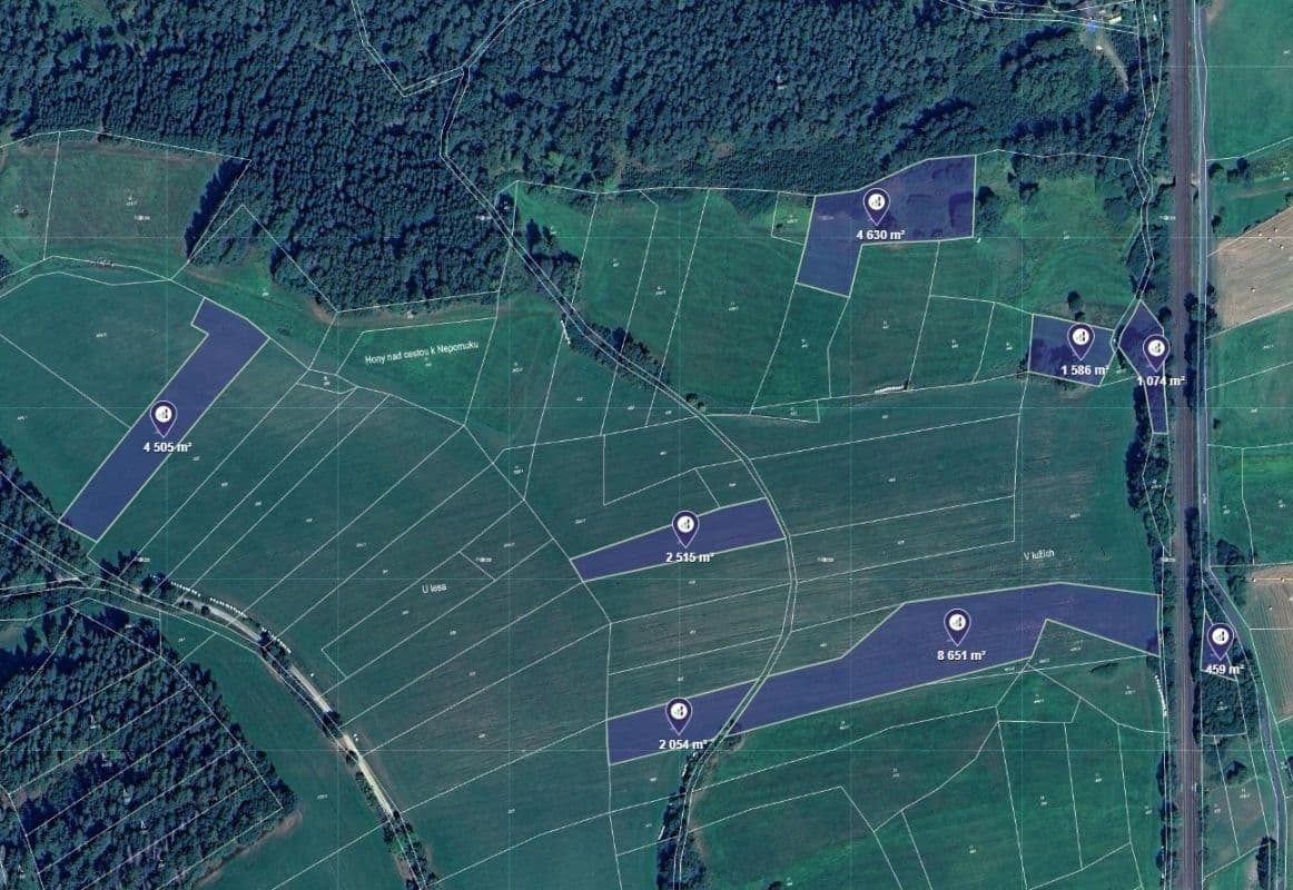 plot for sale, 90,019 m², Kovčín, Plzeňský Region plot for sale, 90,019 m², Kovčín, Plzeňský Region