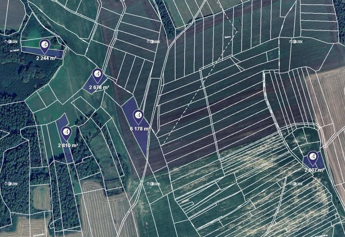 plot for sale, 90,019 m², Kovčín, Plzeňský Region plot for sale, 90,019 m², Kovčín, Plzeňský Region