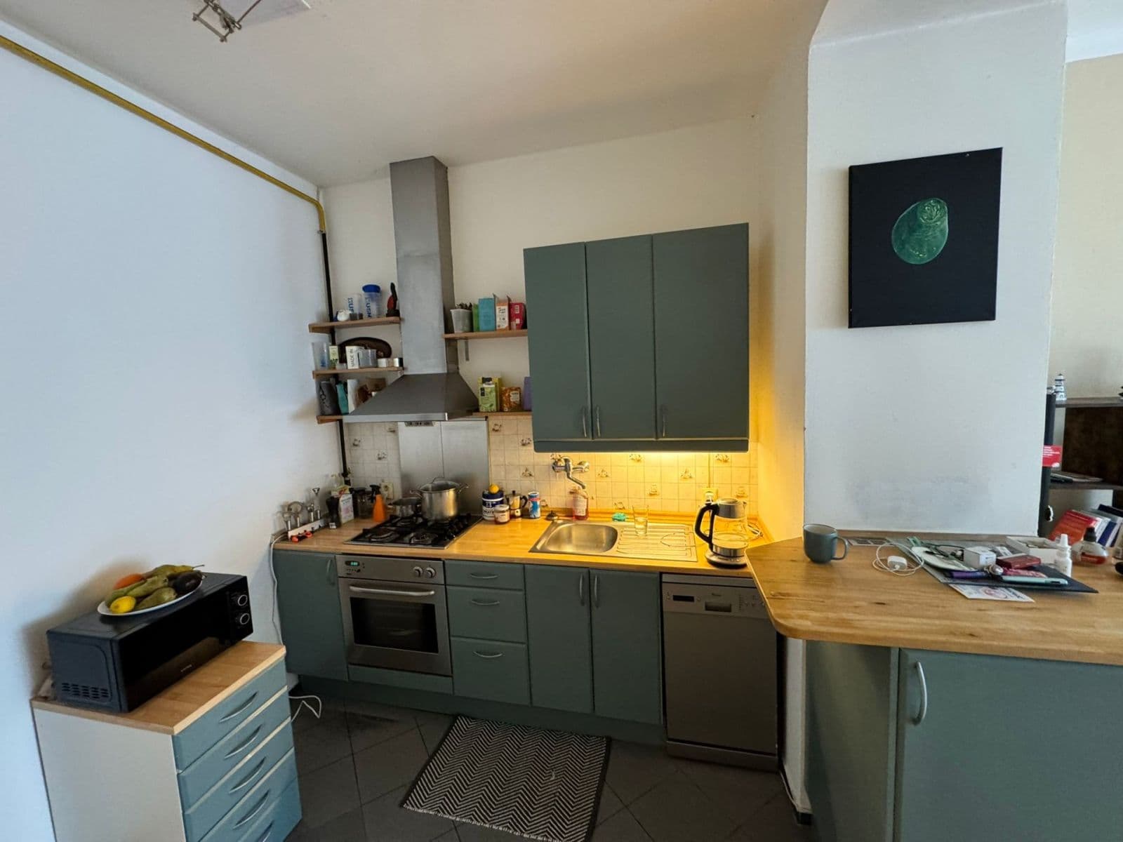 1 bedroom with open-plan kitchen flat to rent, 62 m², Šumavská, Prague, Prague 1 bedroom with open-plan kitchen flat to rent, 62 m², Šumavská, Prague, Prague