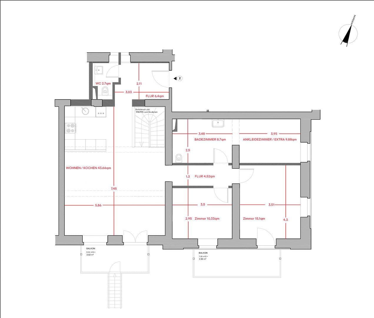 4 bedroom flat for sale, 110 m², Hohenzollernring 18c, Berlin, Berlin 4 bedroom flat for sale, 110 m², Hohenzollernring 18c, Berlin, Berlin