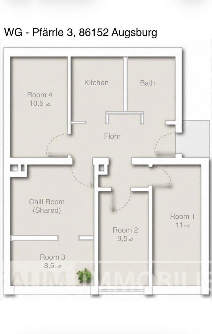 flat to rent, 9 m², Pfärrle 3, Augsburg, Bavaria flat to rent, 9 m², Pfärrle 3, Augsburg, Bavaria