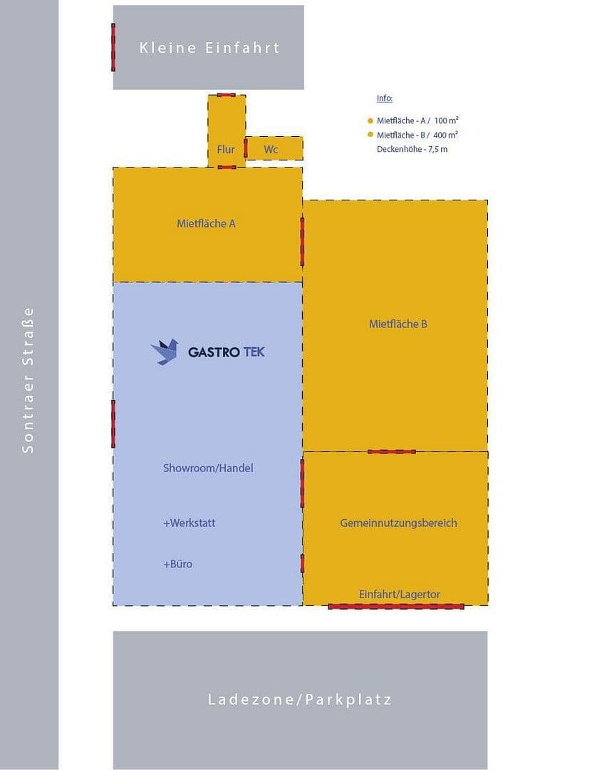 non-residential property to rent, 500 m², Sontraerstr. 16, Frankfurt am Main, Hesse non-residential property to rent, 500 m², Sontraerstr. 16, Frankfurt am Main, Hesse
