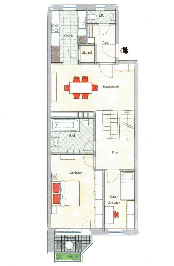 2 bedroom with open-plan kitchen flat for sale, 117 m², Düsseldorf, North Rhine-Westphalia 2 bedroom with open-plan kitchen flat for sale, 117 m², Düsseldorf, North Rhine-Westphalia
