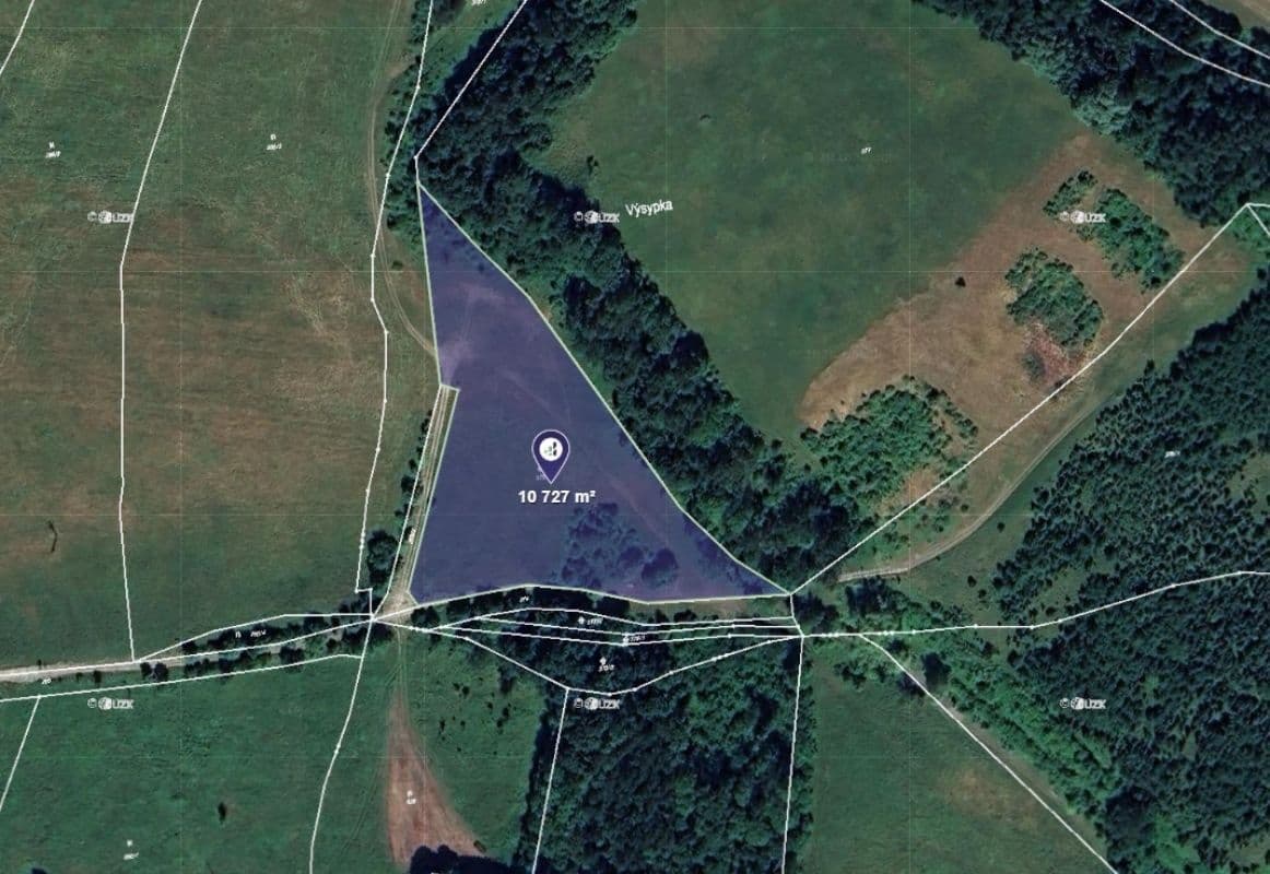 plot for sale, 10,727 m², Velké Chvojno, Ústecký Region plot for sale, 10,727 m², Velké Chvojno, Ústecký Region