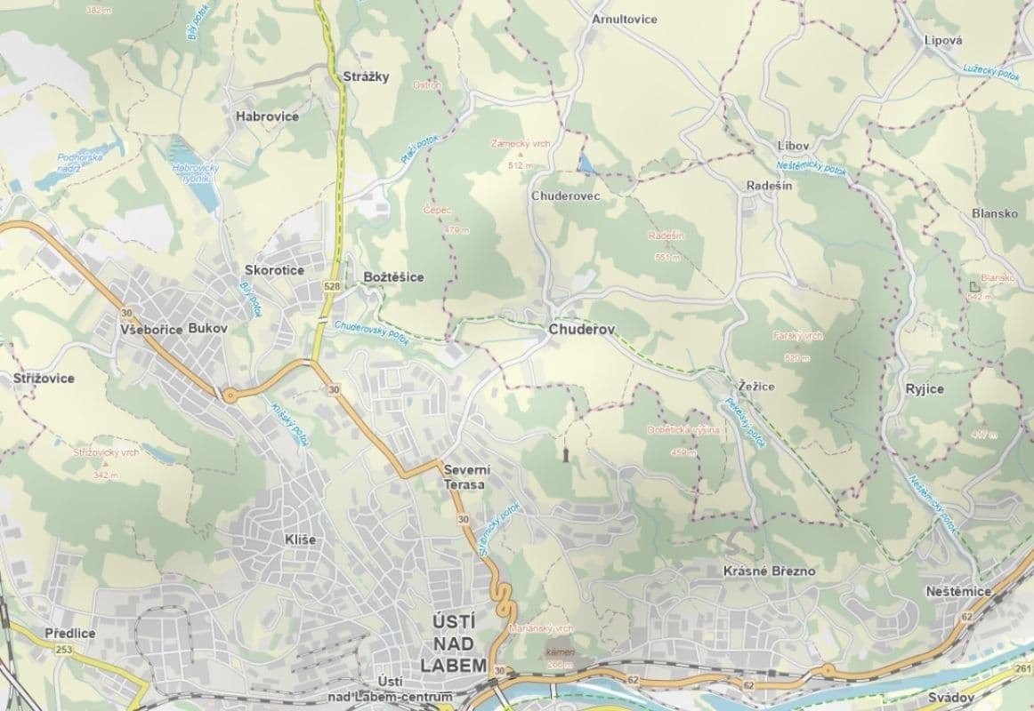 plot for sale, 10,727 m², Velké Chvojno, Ústecký Region plot for sale, 10,727 m², Velké Chvojno, Ústecký Region