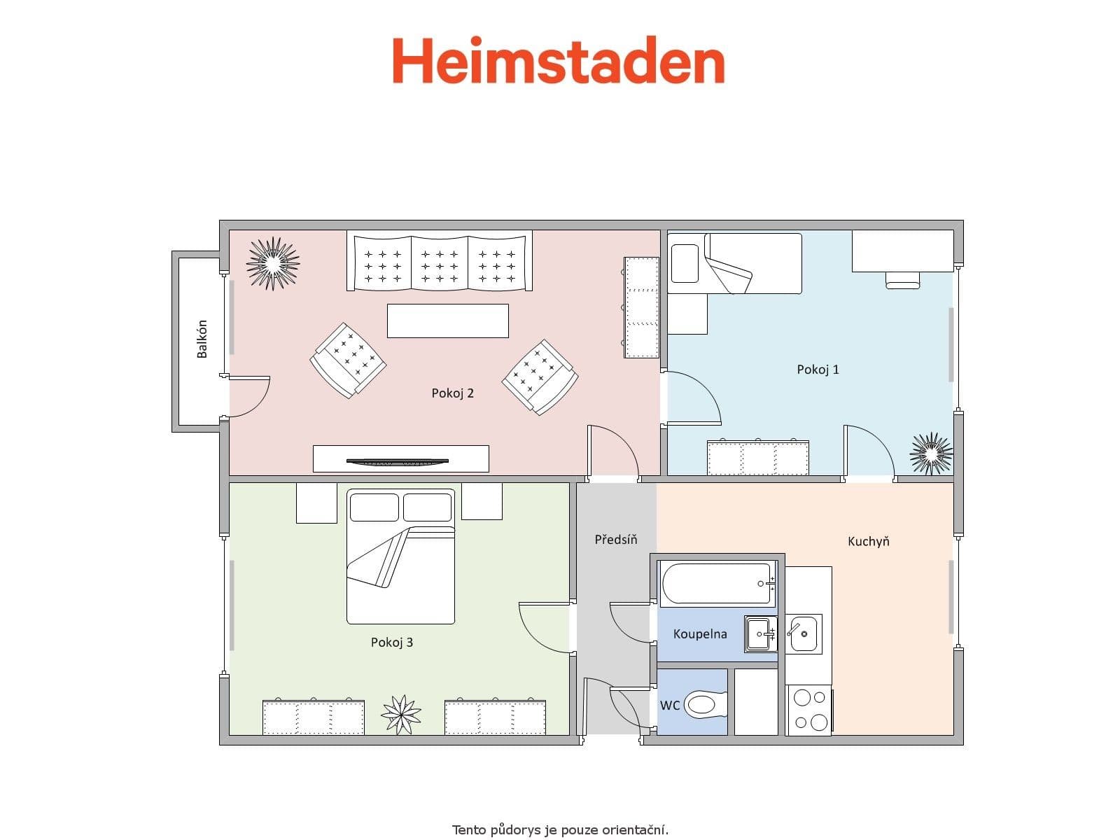 3 bedroom flat to rent, 70 m², Holubova, Karviná, Moravskoslezský Region 3 bedroom flat to rent, 70 m², Holubova, Karviná, Moravskoslezský Region