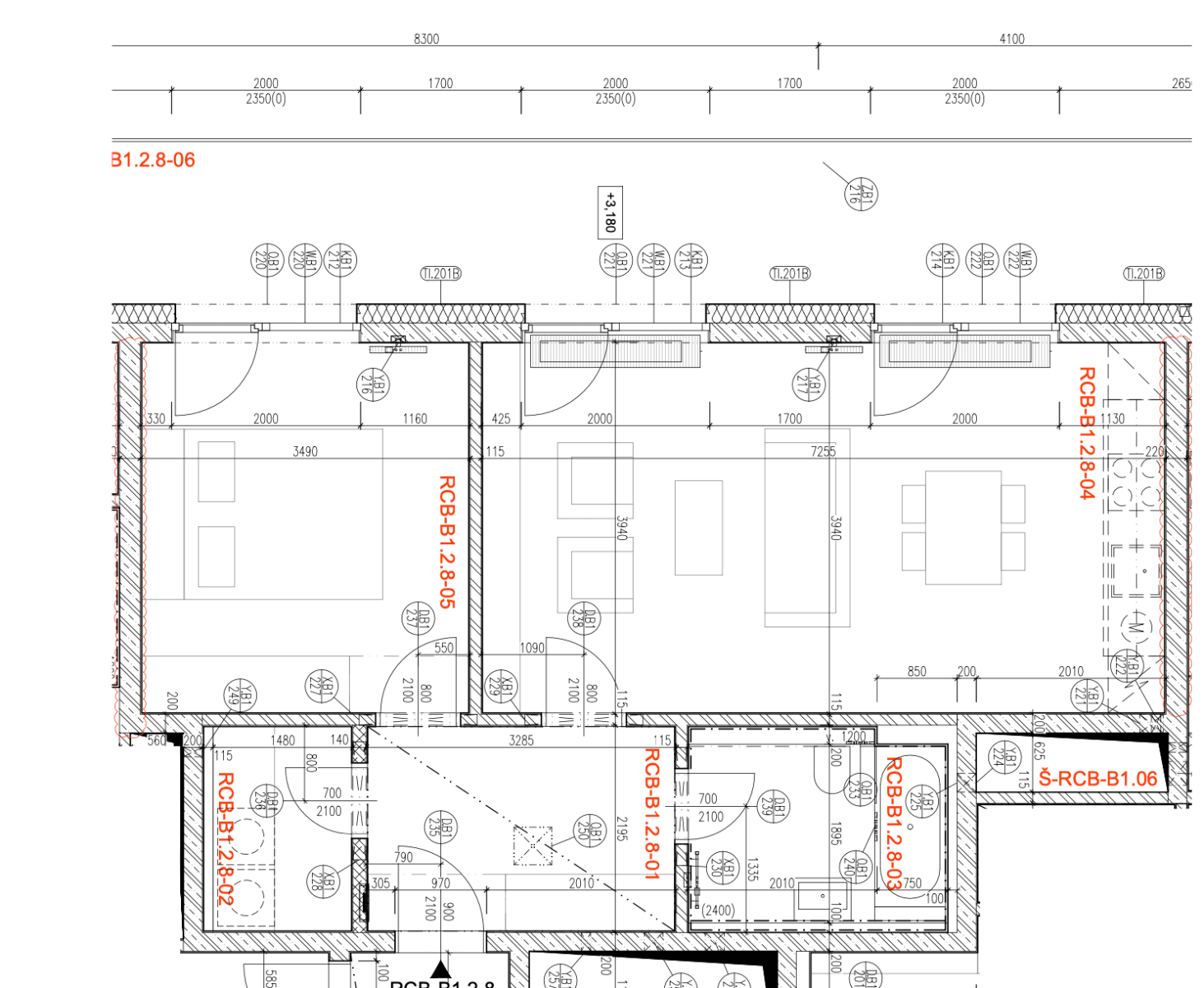 1 bedroom with open-plan kitchen flat for sale, 62 m², Sokolova, Prague, Prague 1 bedroom with open-plan kitchen flat for sale, 62 m², Sokolova, Prague, Prague