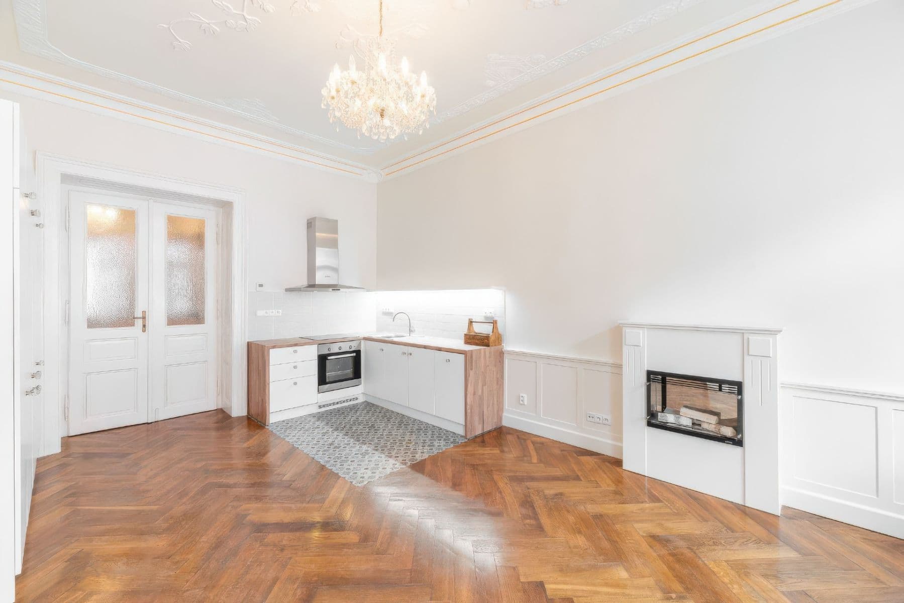 3 bedroom with open-plan kitchen flat to rent, 110 m², Vojtěšská, Prague, Prague 3 bedroom with open-plan kitchen flat to rent, 110 m², Vojtěšská, Prague, Prague