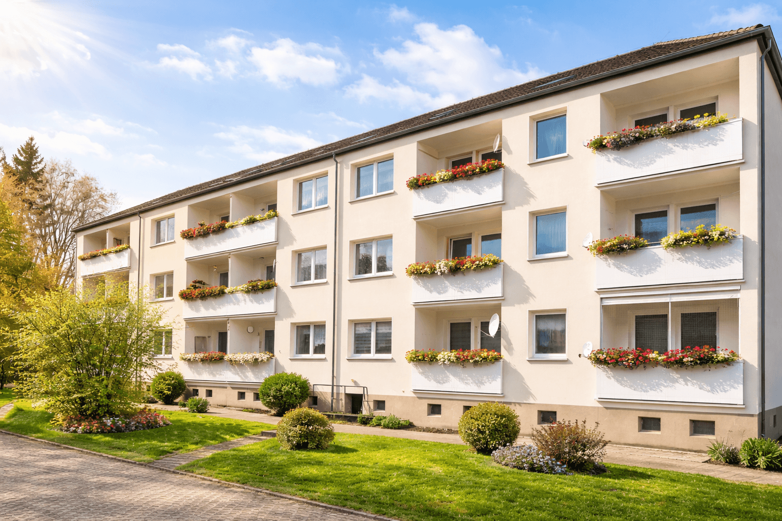 3 bedroom flat to rent, 63 m², An der Kleinbahn 24, Nossen, Saxony 3 bedroom flat to rent, 63 m², An der Kleinbahn 24, Nossen, Saxony