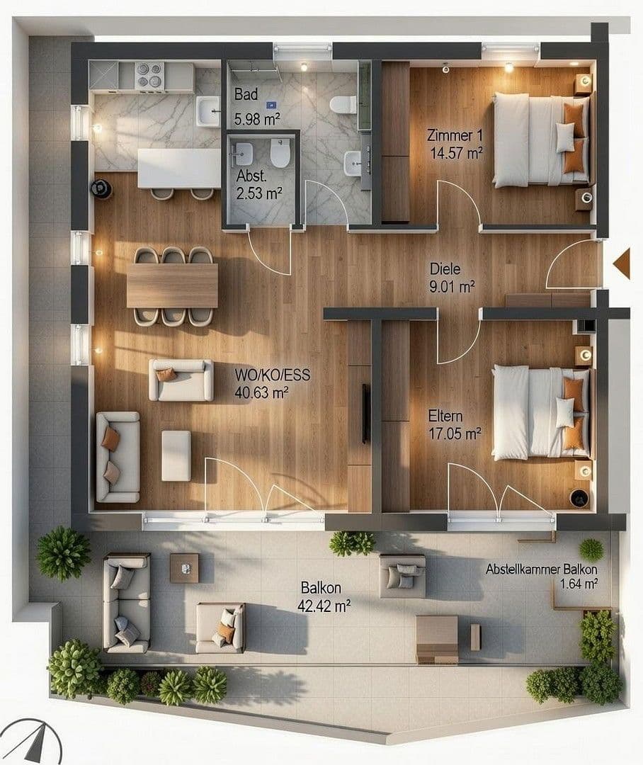 3 bedroom flat to rent, 116 m², Im Dorf 100B, Nordrach, Baden-Württemberg 3 bedroom flat to rent, 116 m², Im Dorf 100B, Nordrach, Baden-Württemberg