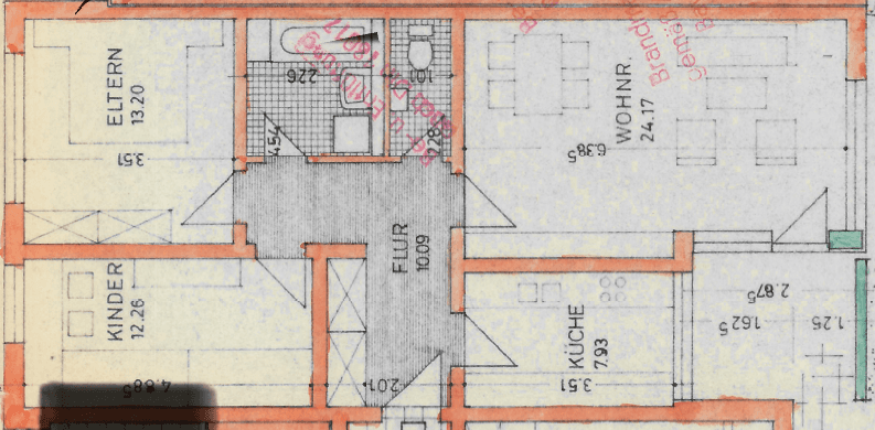flat to rent, 38 m², Münchener Straße 16, Germering, Bavaria flat to rent, 38 m², Münchener Straße 16, Germering, Bavaria