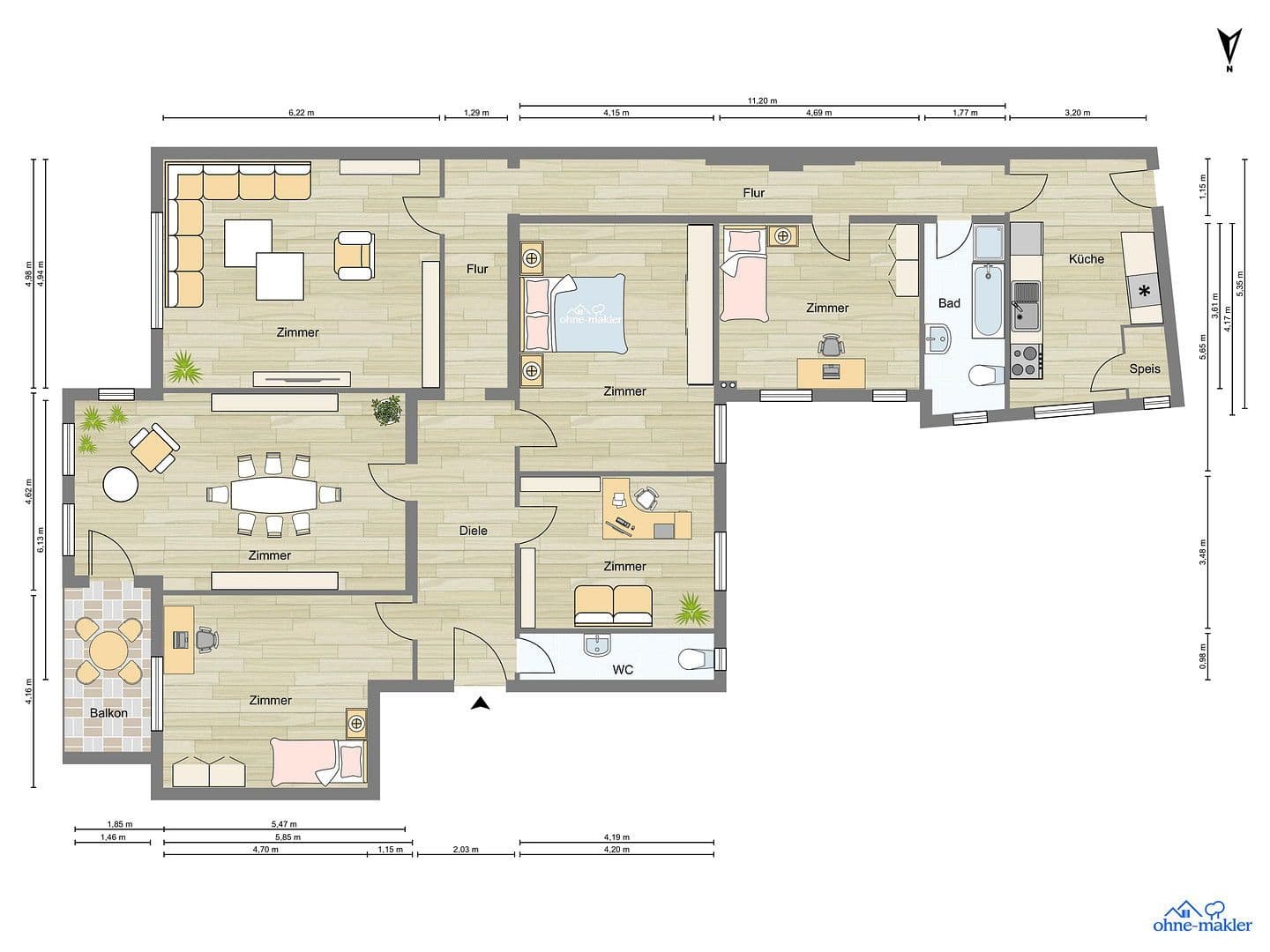 6 bedroom flat for sale, 202 m², Berlin, Berlin 6 bedroom flat for sale, 202 m², Berlin, Berlin
