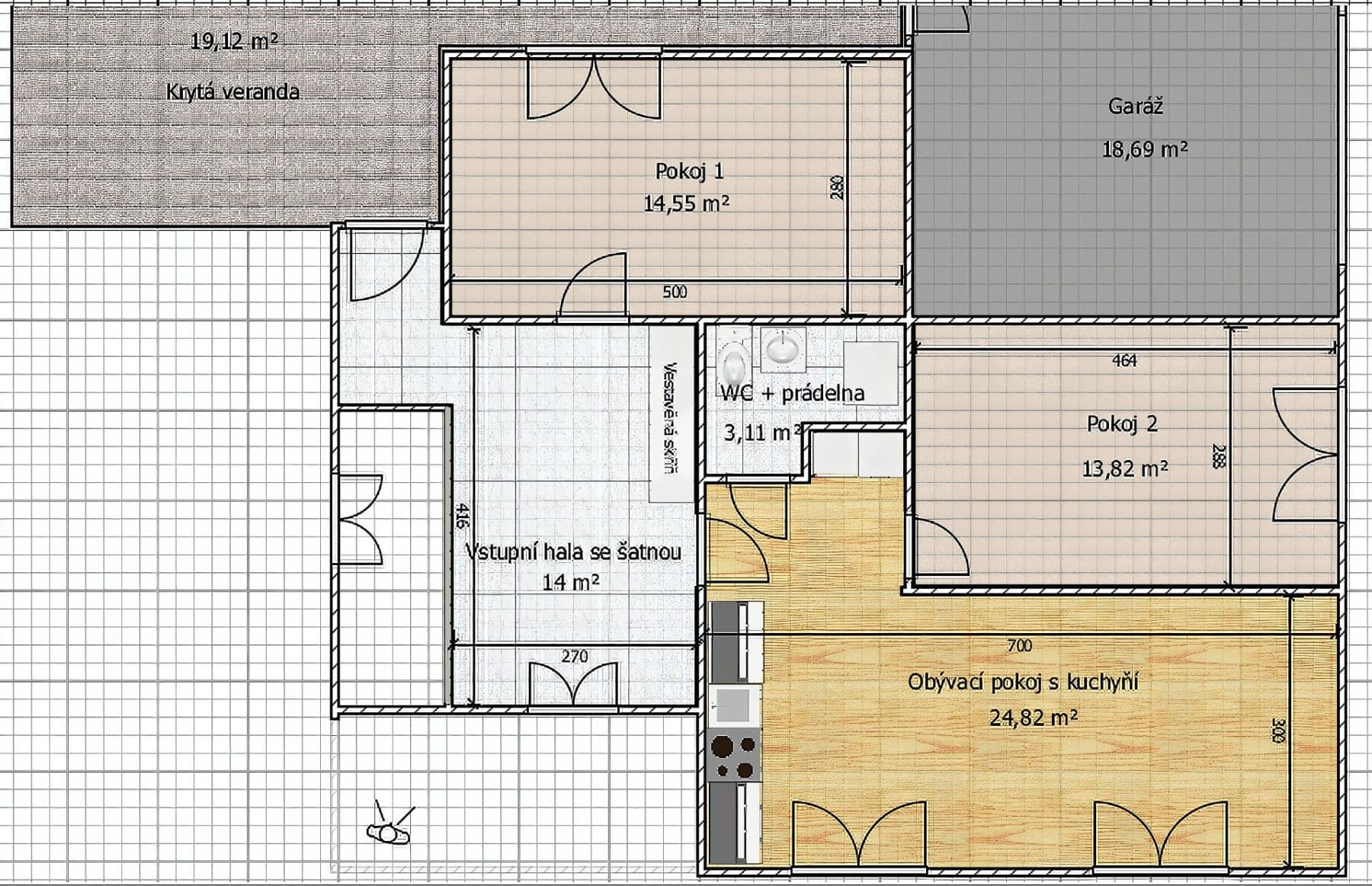 house for sale, 110 m², Pod Lesíkem, Ostrava, Moravskoslezský Region house for sale, 110 m², Pod Lesíkem, Ostrava, Moravskoslezský Region