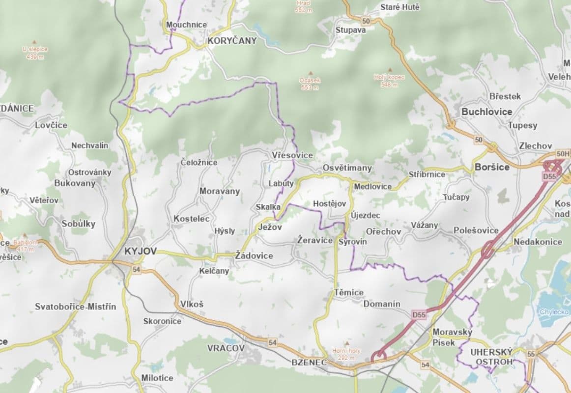 plot for sale, 2,179 m², Vřesovice, Jihomoravský Region plot for sale, 2,179 m², Vřesovice, Jihomoravský Region