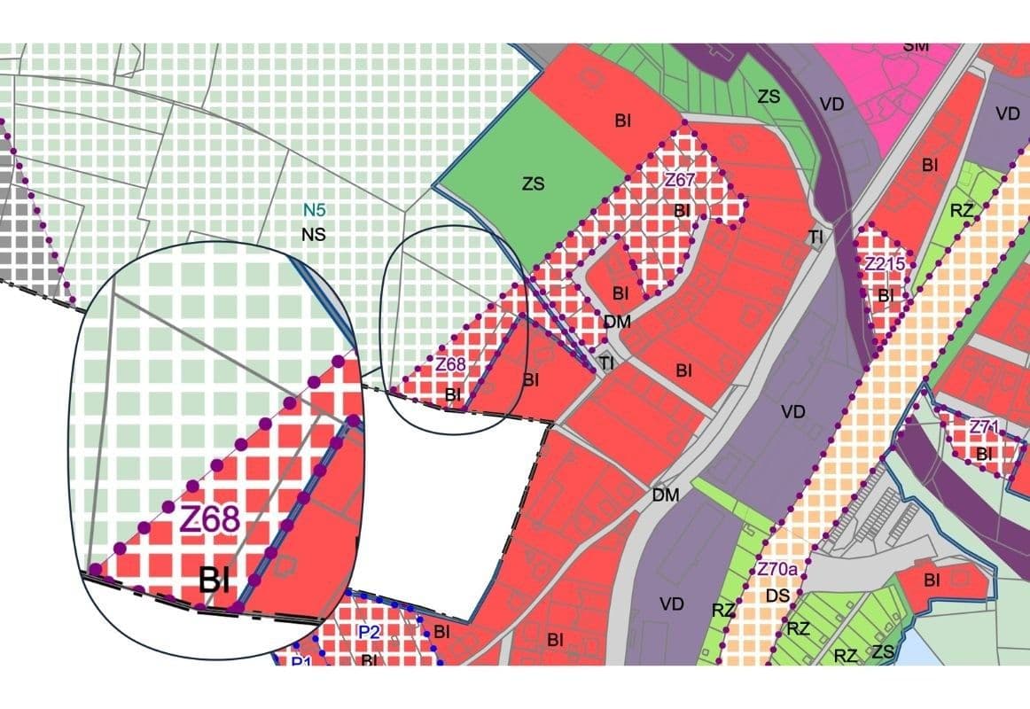 plot for sale, 6,855 m², Humpolec, Vysočina Region plot for sale, 6,855 m², Humpolec, Vysočina Region