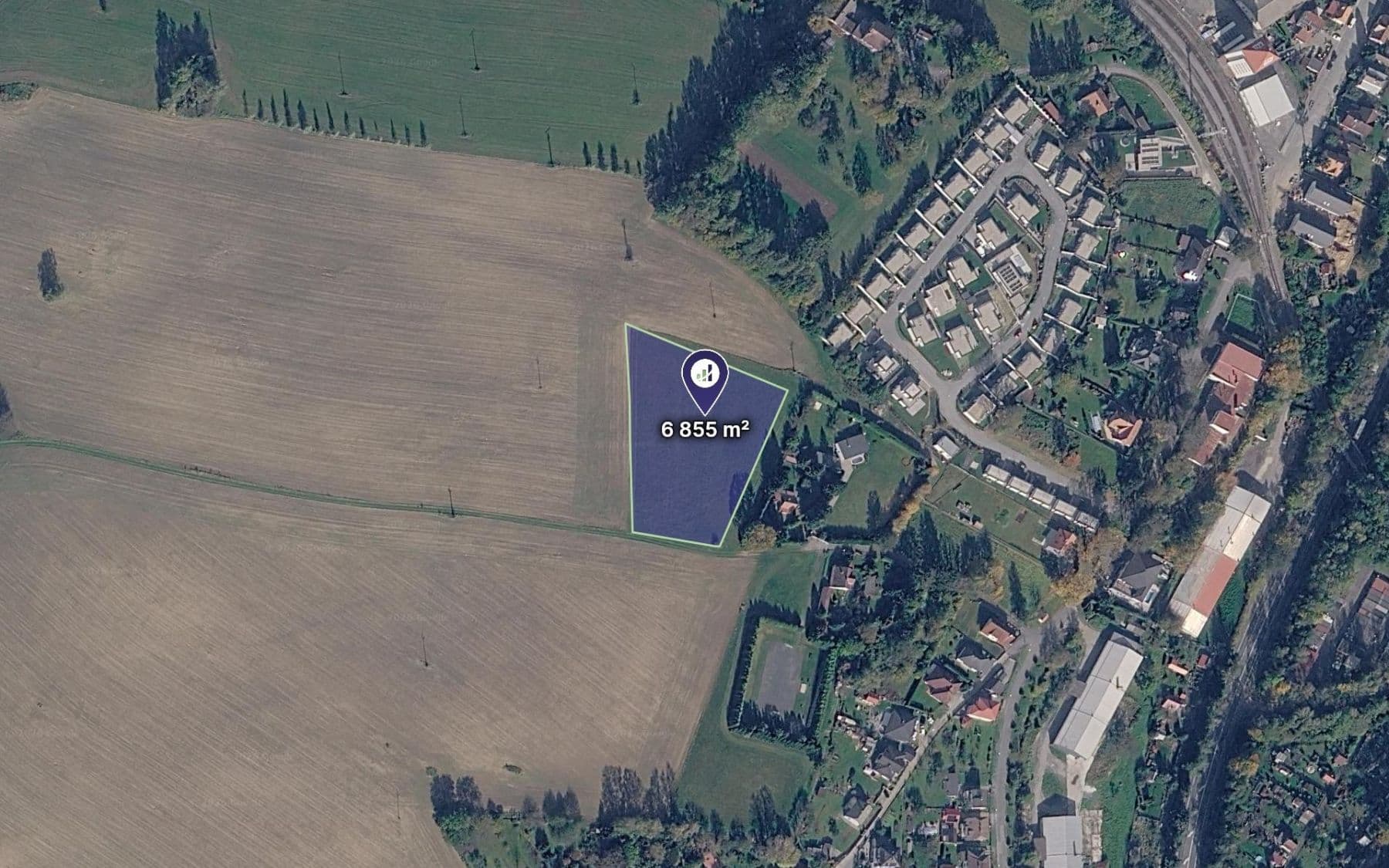 plot for sale, 6,855 m², Humpolec, Vysočina Region plot for sale, 6,855 m², Humpolec, Vysočina Region