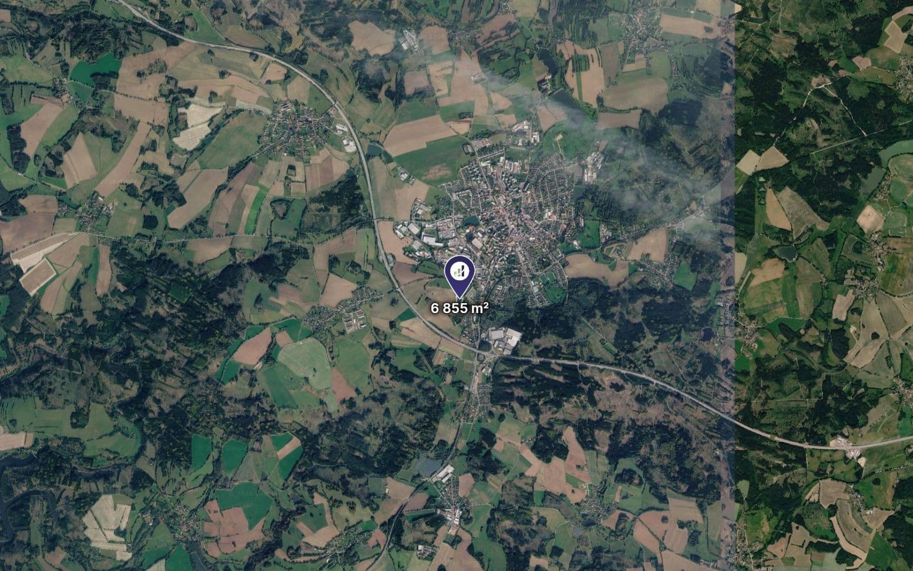 plot for sale, 6,855 m², Humpolec, Vysočina Region plot for sale, 6,855 m², Humpolec, Vysočina Region