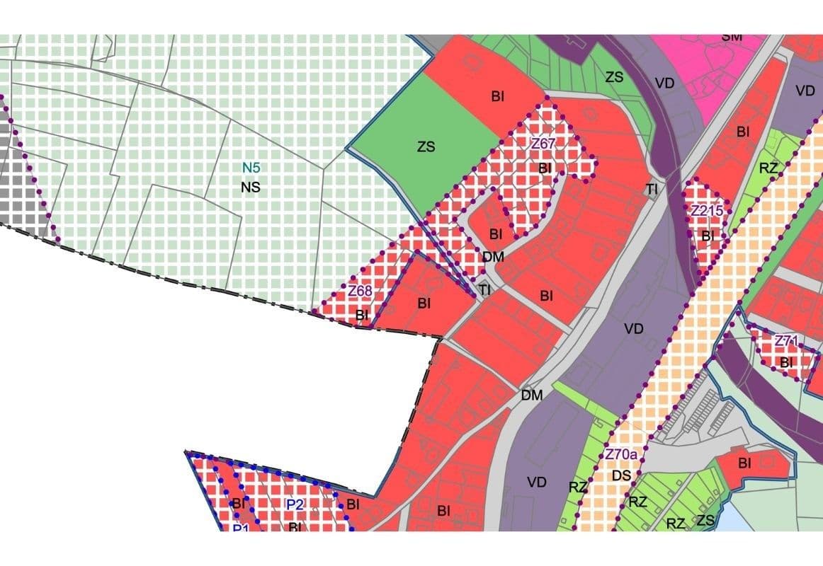 plot for sale, 6,855 m², Humpolec, Vysočina Region plot for sale, 6,855 m², Humpolec, Vysočina Region