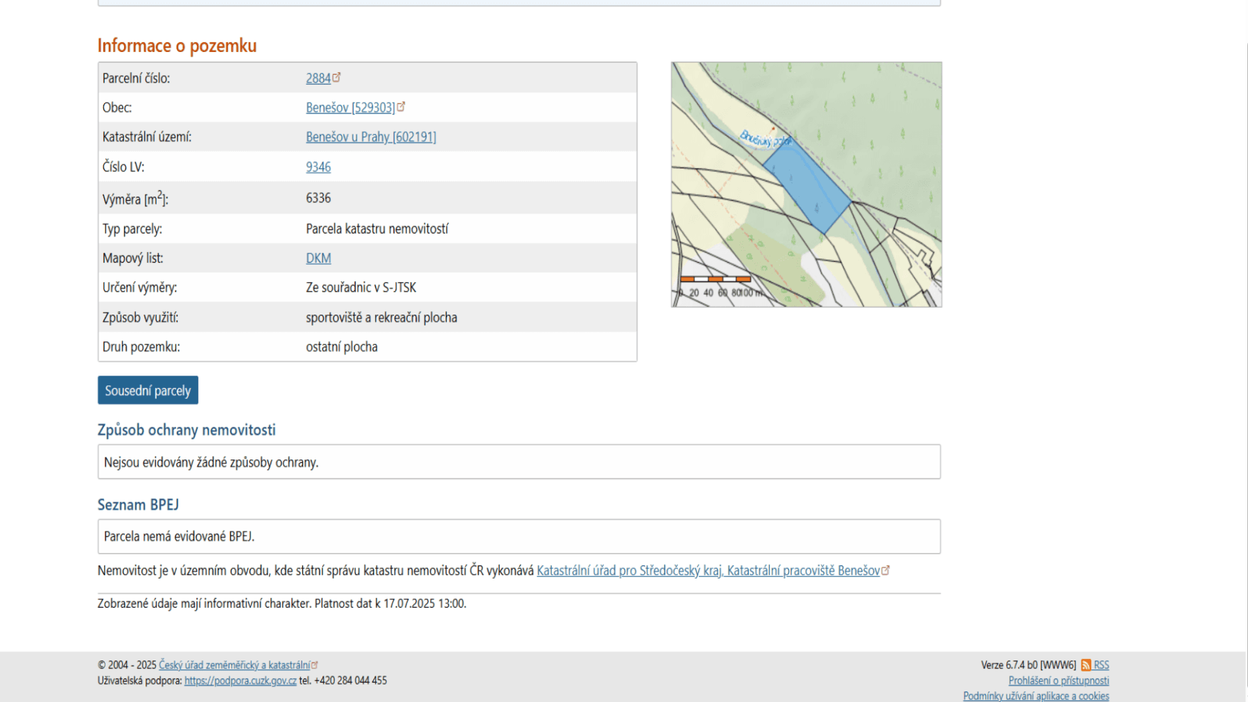 plot for sale, 6,336 m², Benešov, Středočeský Region plot for sale, 6,336 m², Benešov, Středočeský Region