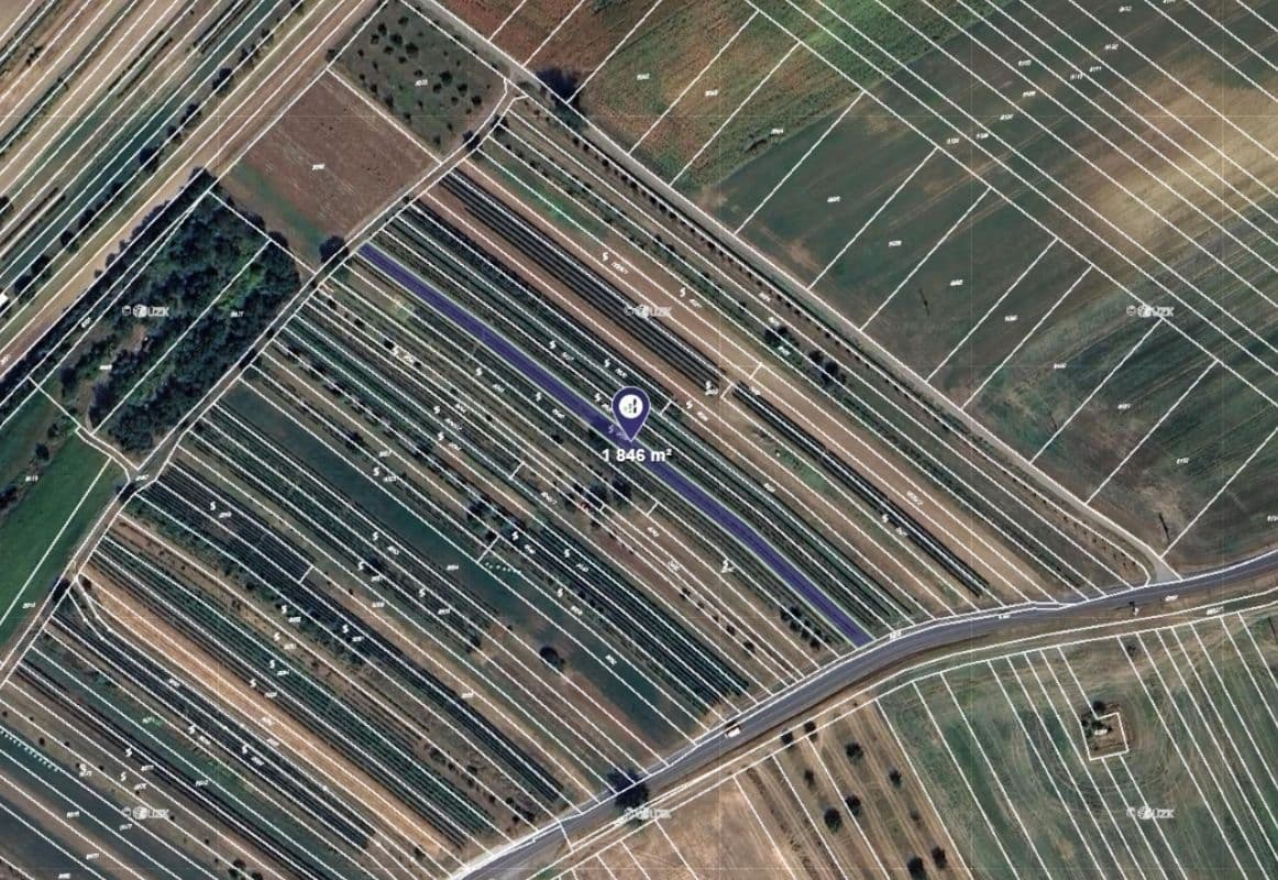 plot for sale, 1,846 m², Šardice, Jihomoravský Region plot for sale, 1,846 m², Šardice, Jihomoravský Region