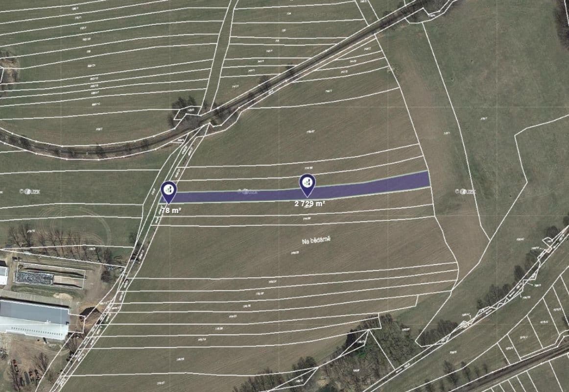 plot for sale, 1,902 m², Černovice, Vysočina Region plot for sale, 1,902 m², Černovice, Vysočina Region