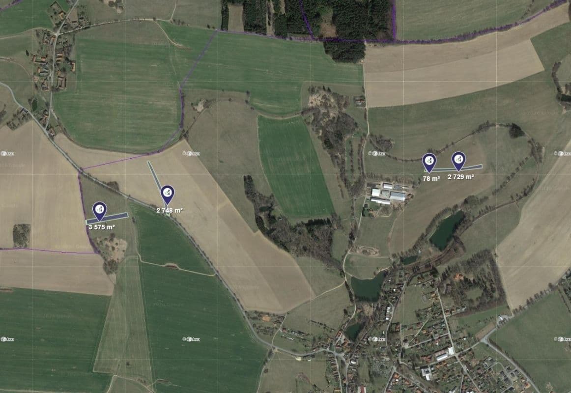 plot for sale, 1,902 m², Černovice, Vysočina Region plot for sale, 1,902 m², Černovice, Vysočina Region