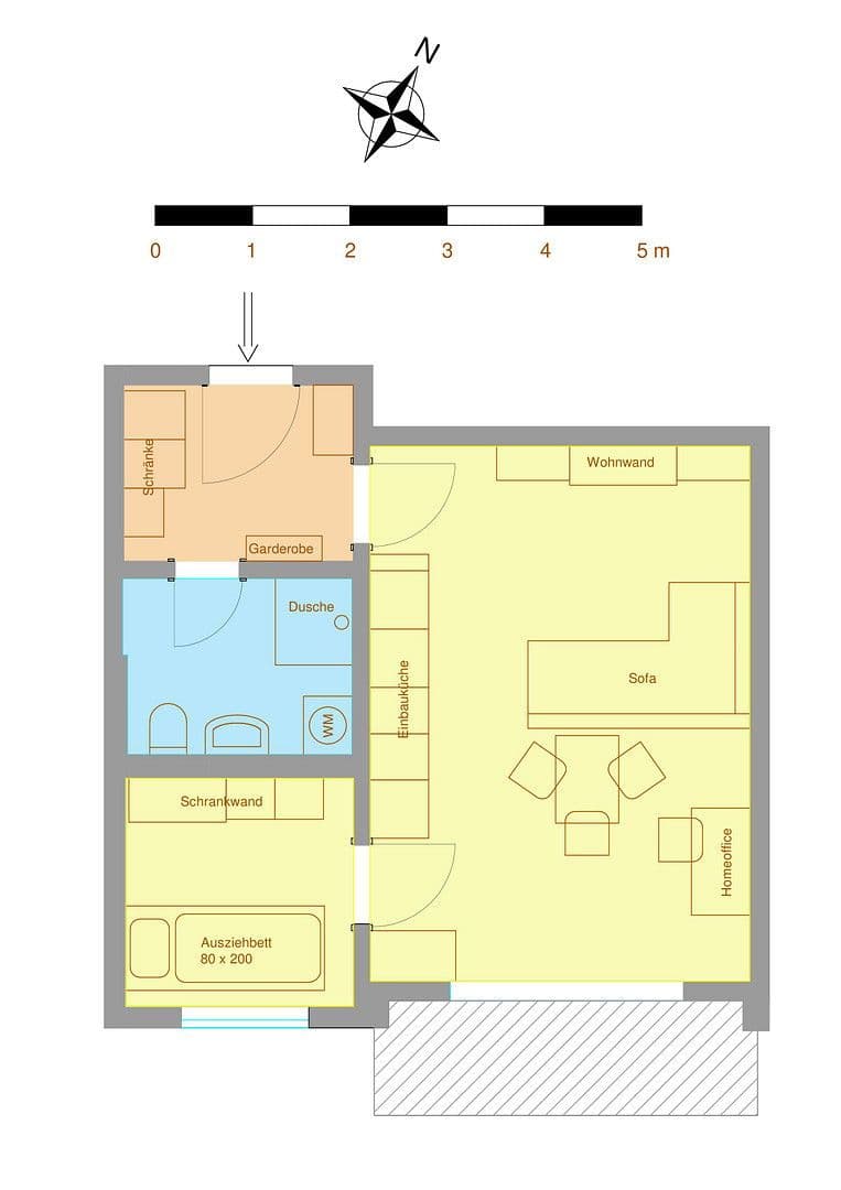 2 bedroom flat to rent, 37 m², Graz, Styria 2 bedroom flat to rent, 37 m², Graz, Styria