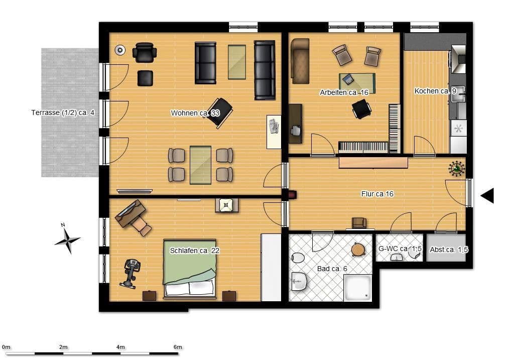 3 bedroom flat for sale, 108 m², Hamburg, Hamburg 3 bedroom flat for sale, 108 m², Hamburg, Hamburg