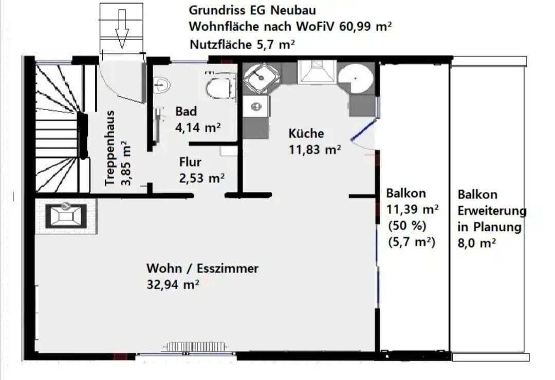 house to rent, 120 m², Poppenhausen (Wasserkuppe), Hesse house to rent, 120 m², Poppenhausen (Wasserkuppe), Hesse