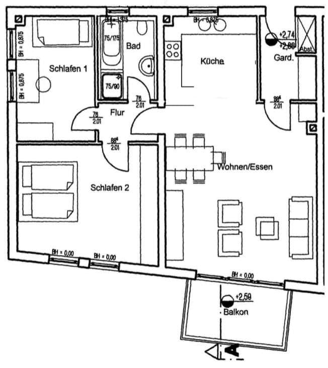 3 bedroom flat for sale, 82 m², Dürresbachstraße, Hennef (Sieg), North Rhine-Westphalia 3 bedroom flat for sale, 82 m², Dürresbachstraße, Hennef (Sieg), North Rhine-Westphalia