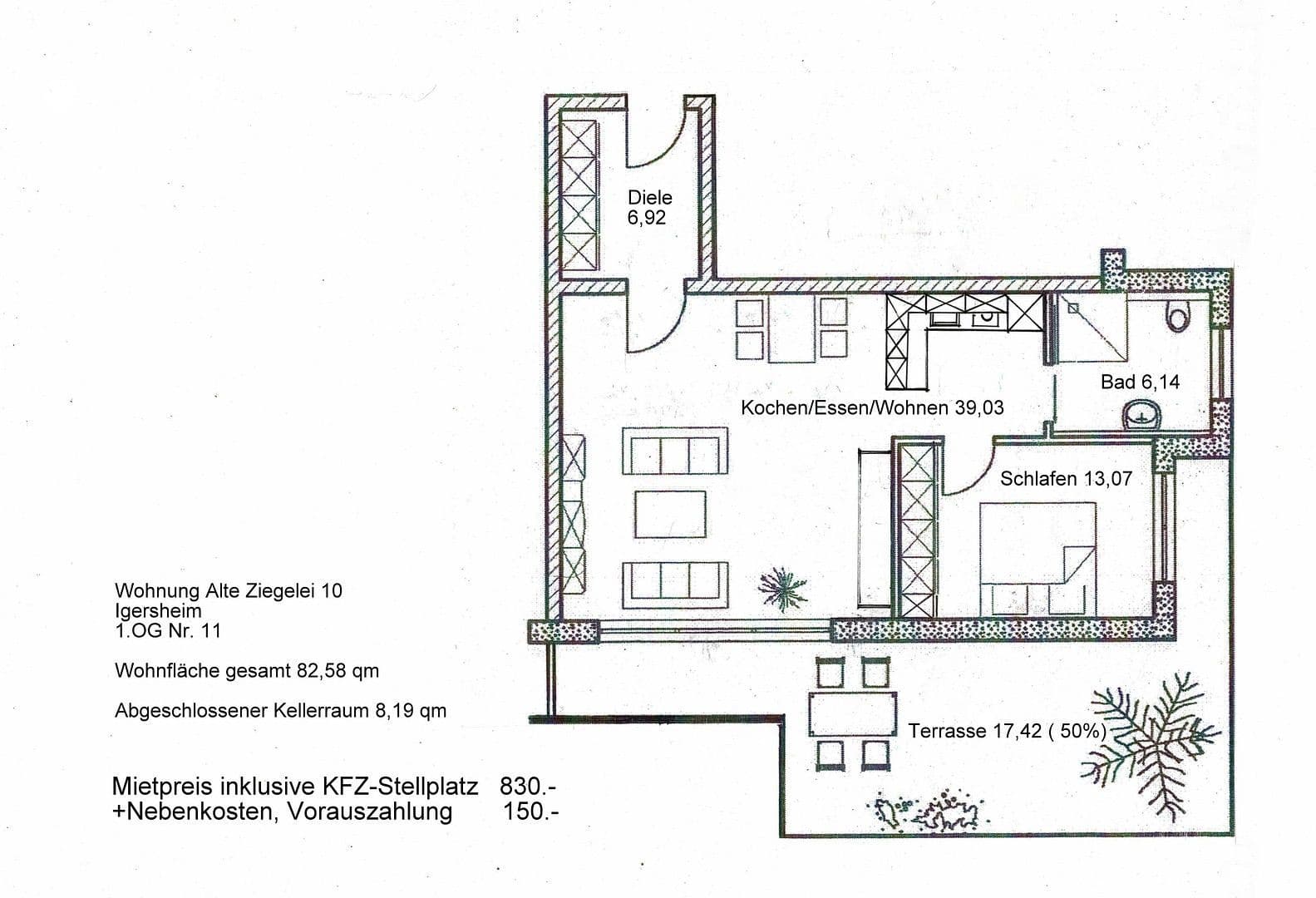 1 bedroom with open-plan kitchen flat to rent, 83 m², Alte Ziegelei 10, Igersheim, Baden-Württemberg 1 bedroom with open-plan kitchen flat to rent, 83 m², Alte Ziegelei 10, Igersheim, Baden-Württemberg