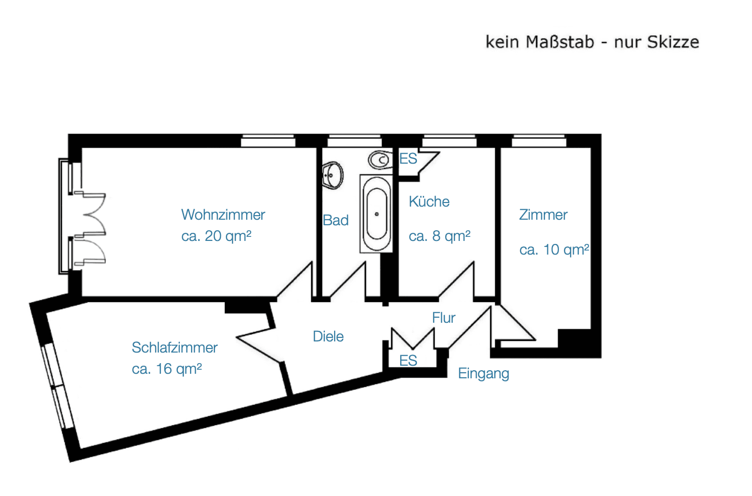 3 bedroom flat for sale, 69 m², Hamburg, Hamburg 3 bedroom flat for sale, 69 m², Hamburg, Hamburg