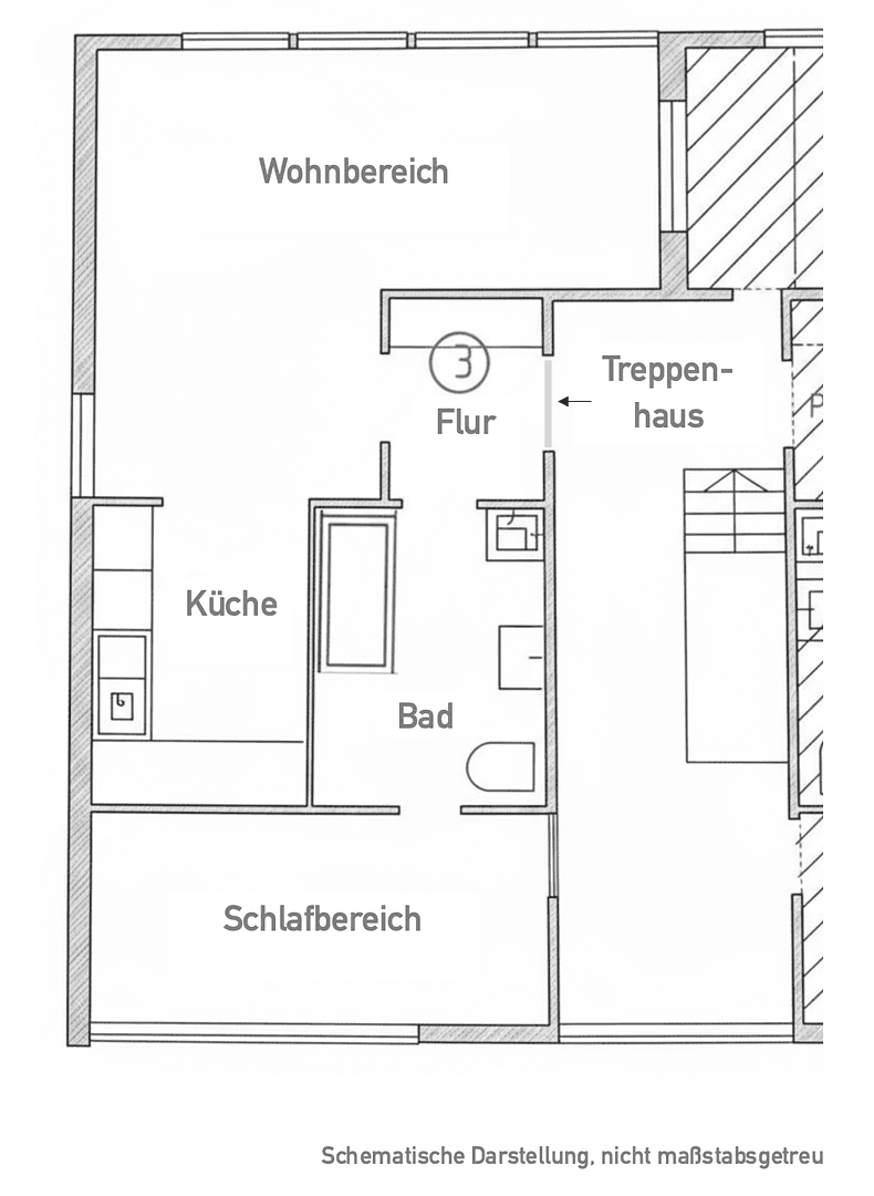 Studio flat for sale, 34 m², Im Grund 42, Aldingen, Baden-Württemberg Studio flat for sale, 34 m², Im Grund 42, Aldingen, Baden-Württemberg