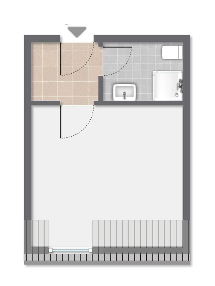 1 bedroom flat to rent, 17 m², Kulmbacher Str. 5, Bayreuth, Bavaria 1 bedroom flat to rent, 17 m², Kulmbacher Str. 5, Bayreuth, Bavaria