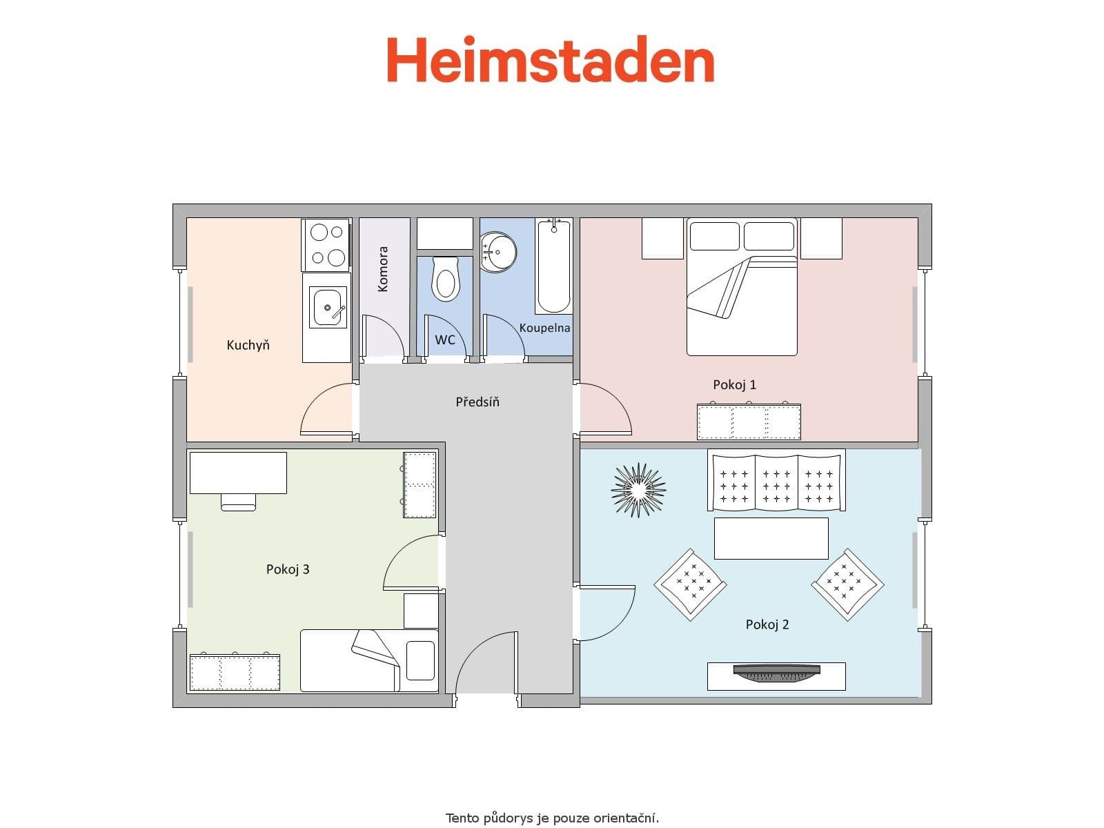 3 bedroom flat to rent, 72 m², Závodní, Karviná, Moravskoslezský Region 3 bedroom flat to rent, 72 m², Závodní, Karviná, Moravskoslezský Region