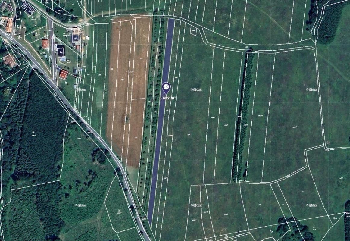 plot for sale, 8,075 m², Podolí, Zlínský Region plot for sale, 8,075 m², Podolí, Zlínský Region