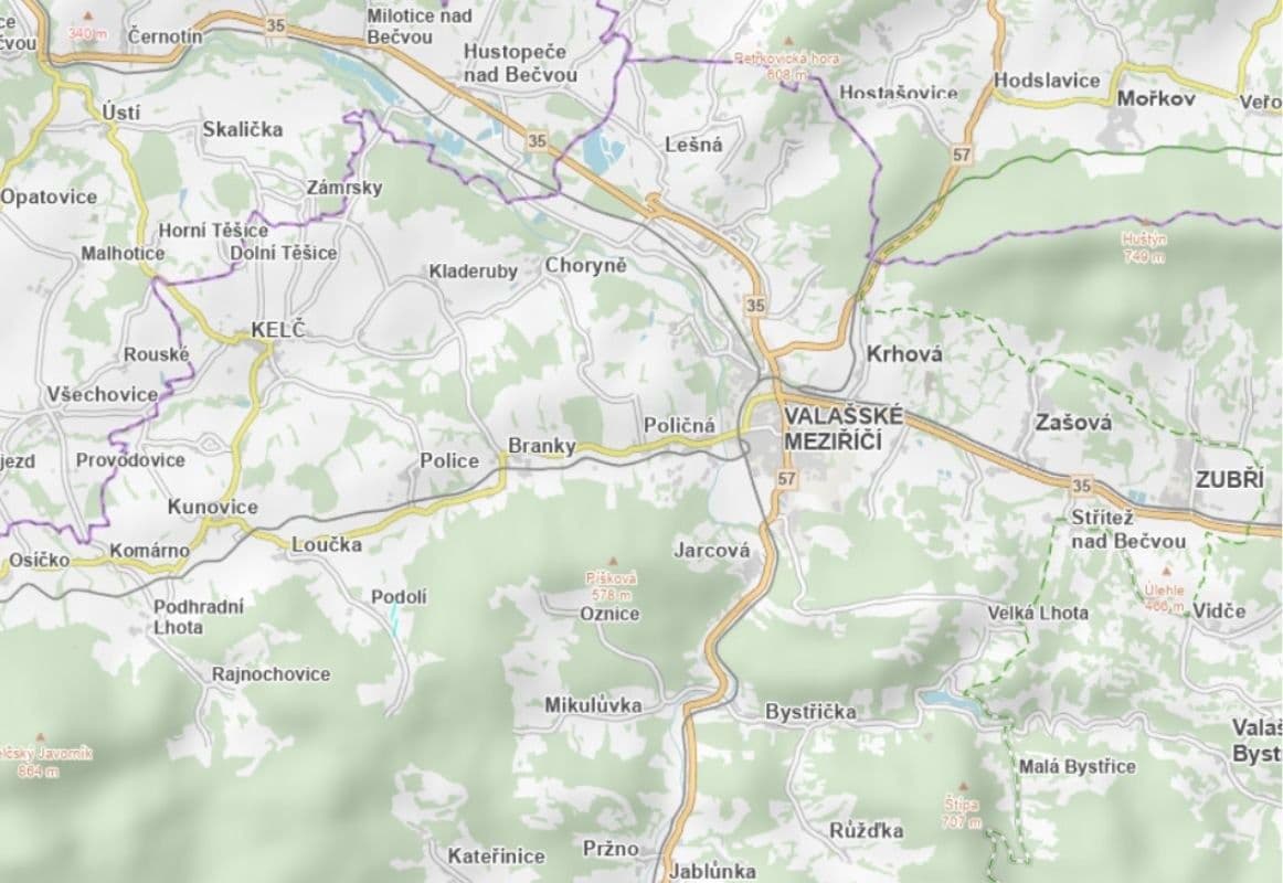 plot for sale, 8,075 m², Podolí, Zlínský Region plot for sale, 8,075 m², Podolí, Zlínský Region