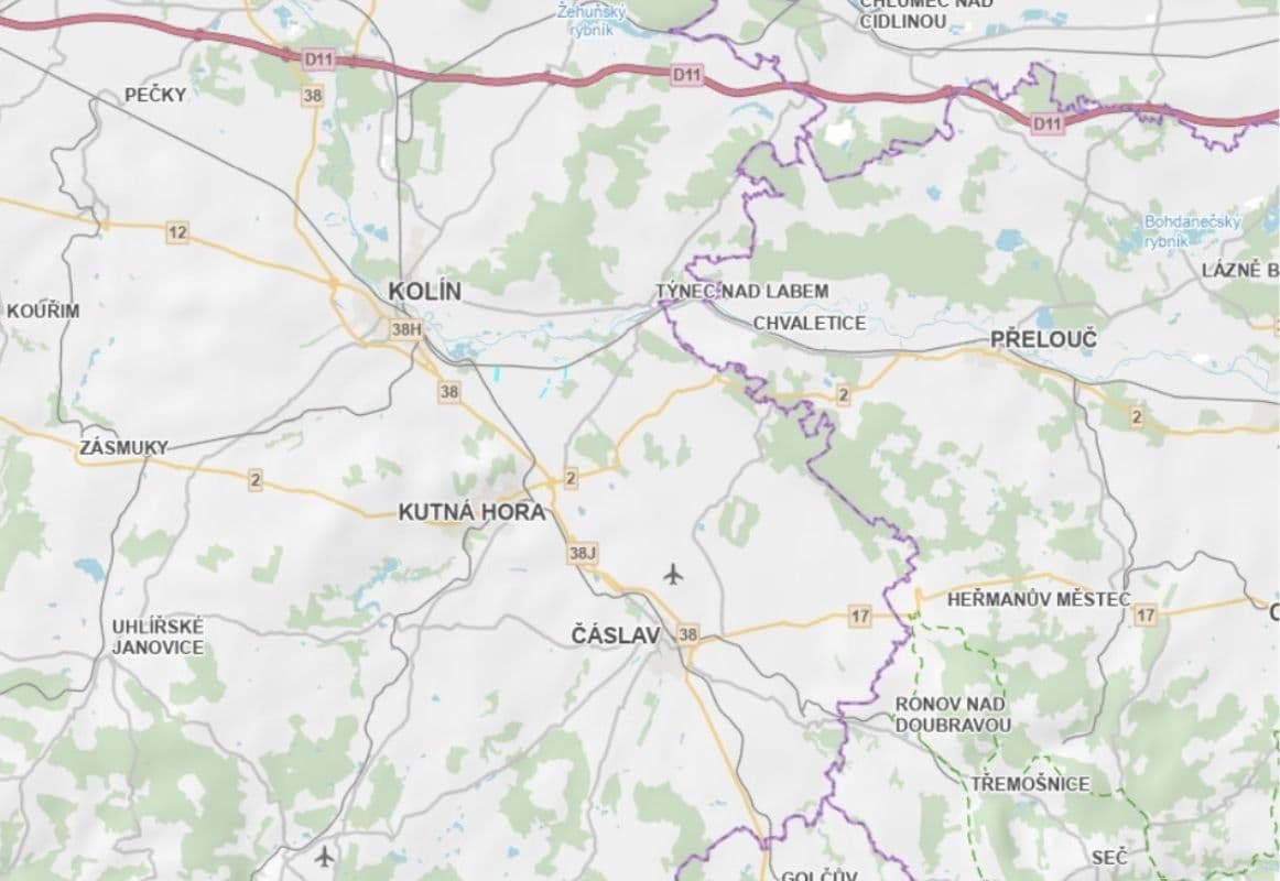 plot for sale, 14,693 m², Starý Kolín, Středočeský Region plot for sale, 14,693 m², Starý Kolín, Středočeský Region