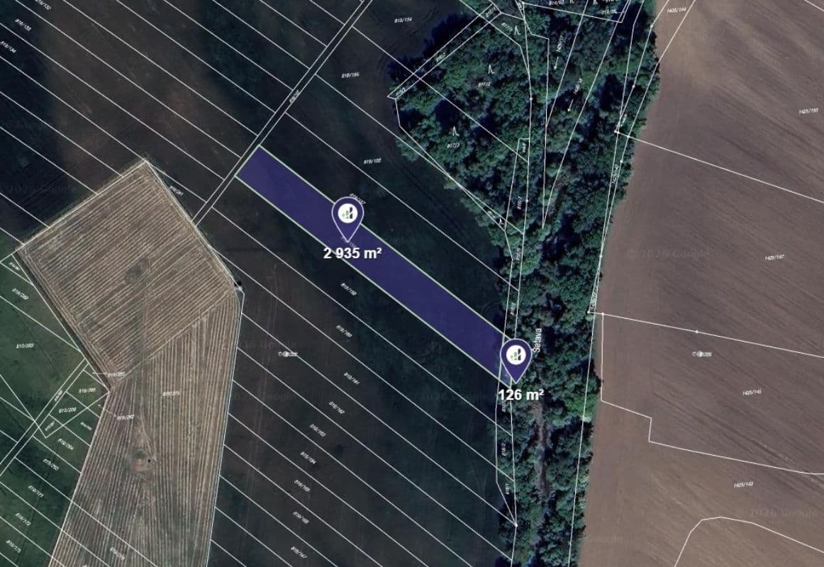 plot for sale, 3,061 m², Přísnotice, Jihomoravský Region plot for sale, 3,061 m², Přísnotice, Jihomoravský Region