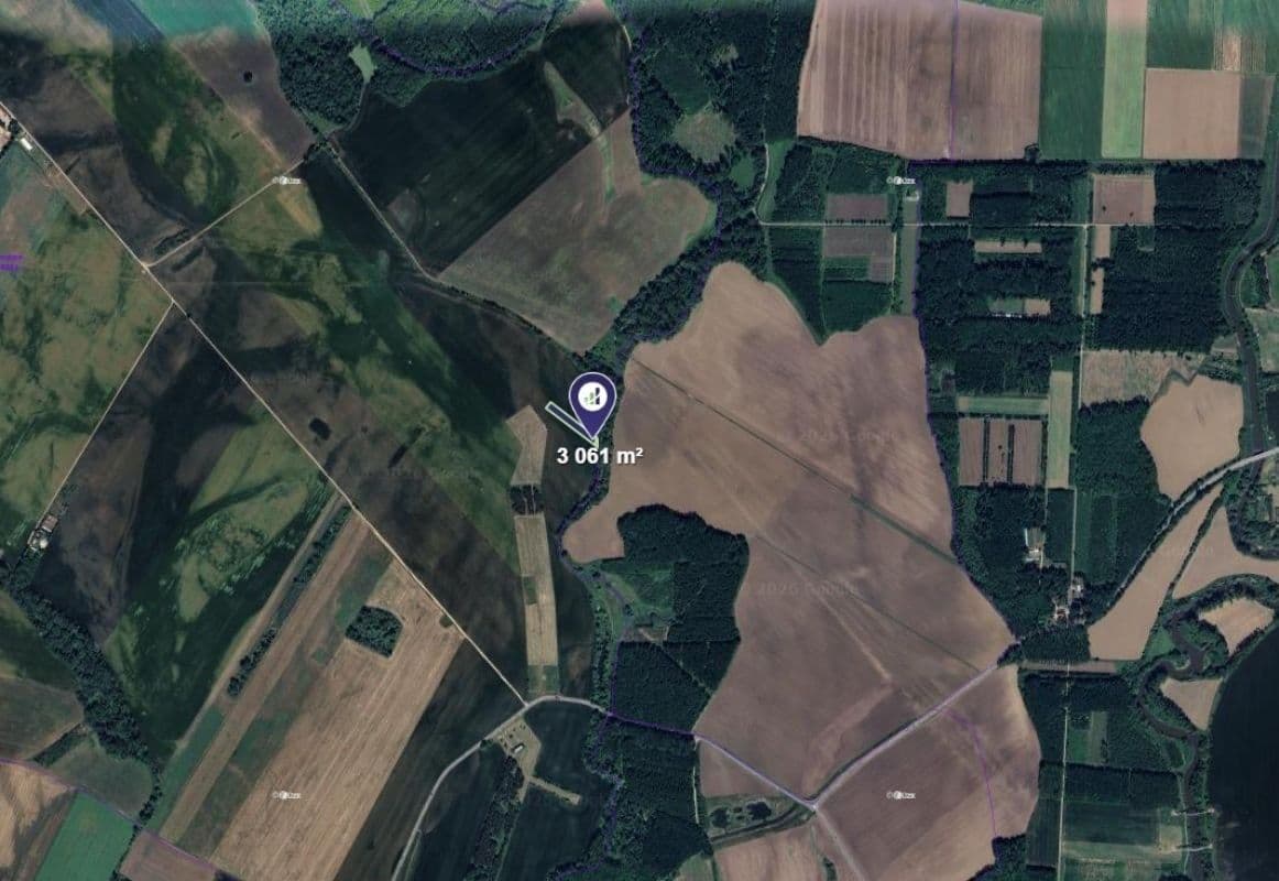 plot for sale, 3,061 m², Přísnotice, Jihomoravský Region plot for sale, 3,061 m², Přísnotice, Jihomoravský Region