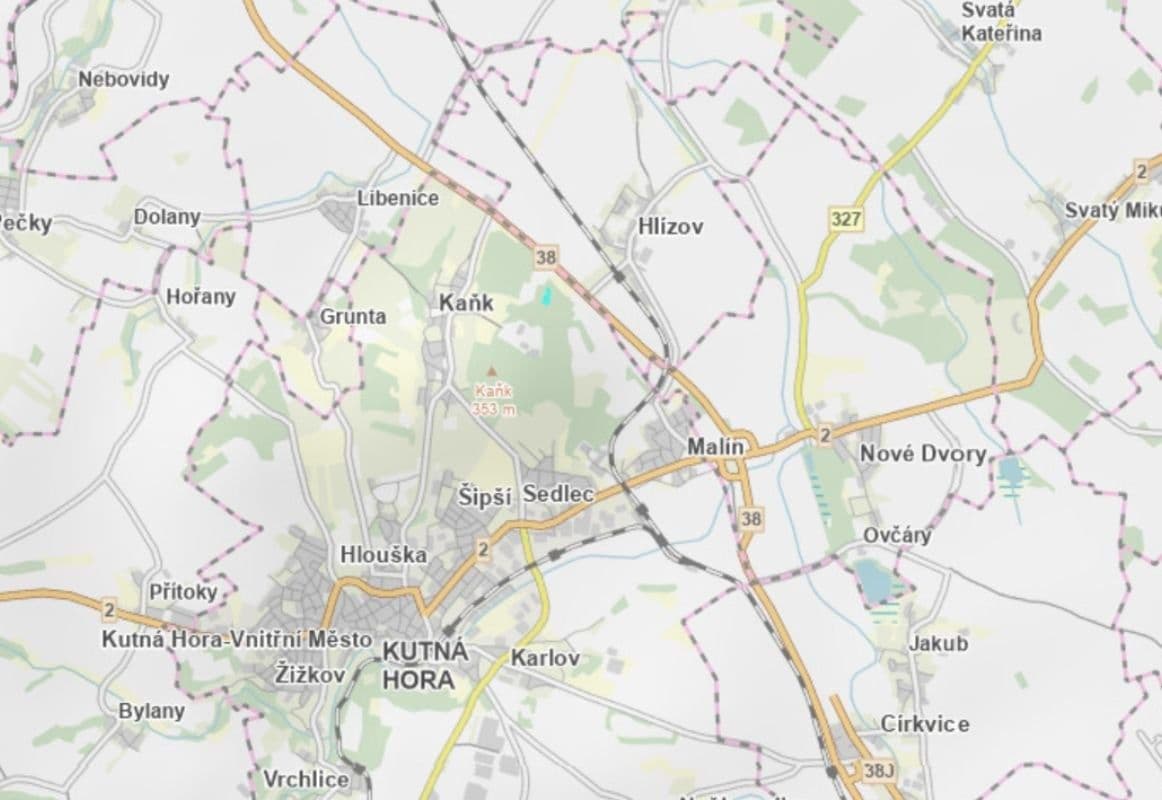 plot for sale, 4,956 m², Kutná Hora, Středočeský Region plot for sale, 4,956 m², Kutná Hora, Středočeský Region