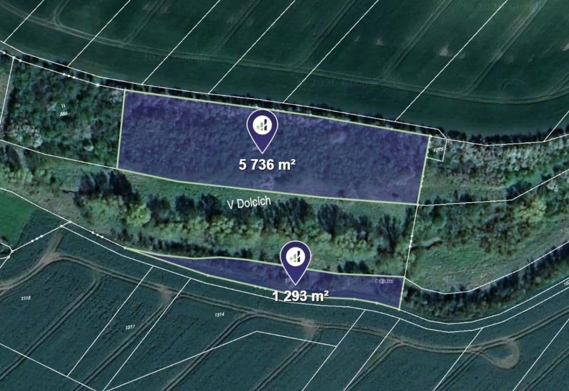 plot for sale, 879 m², Vrdy, Středočeský Region plot for sale, 879 m², Vrdy, Středočeský Region