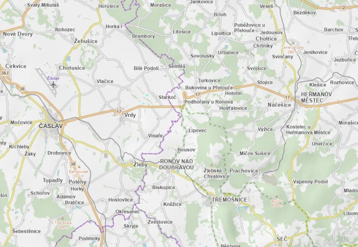 plot for sale, 879 m², Vrdy, Středočeský Region plot for sale, 879 m², Vrdy, Středočeský Region